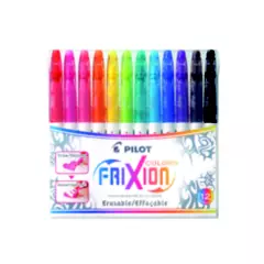 PILOT - Marcadores de Tinta Borrable Frixion Ball Colors Set x12 Unid