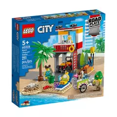 LEGO - Bloque de Lego Base de Salvavidas en la Playa