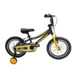 MONARK - Bicicleta para Niños Mirage Kids Aro 16 Gris Amarillo Monark
