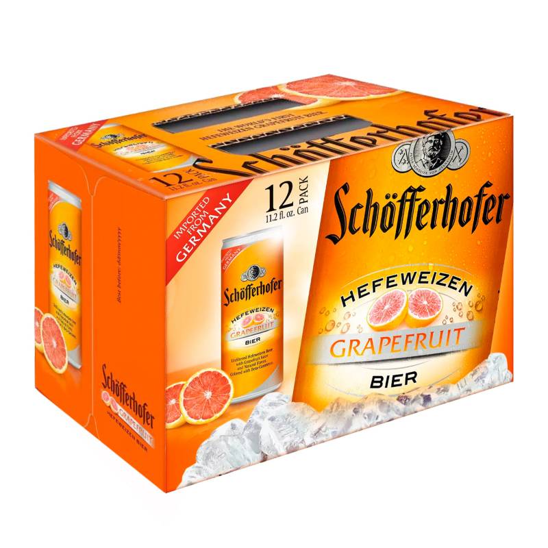  - Cerveza Schöfferhofer Toronja 330ml Caja x 12 latas
