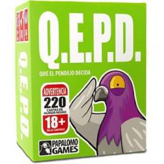PAPALOMO GAMES - Juego De Mesa Q.E.P.D. Party Game
