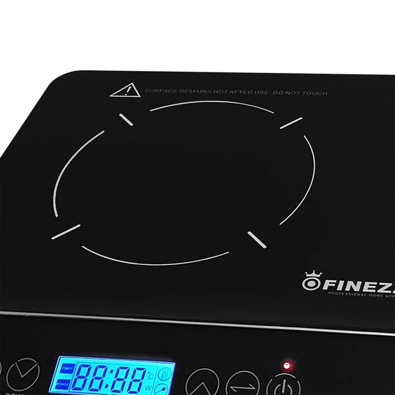Cocina Inducción Digital Finezza FZ-310IN2 de 2 hornillas - Negro