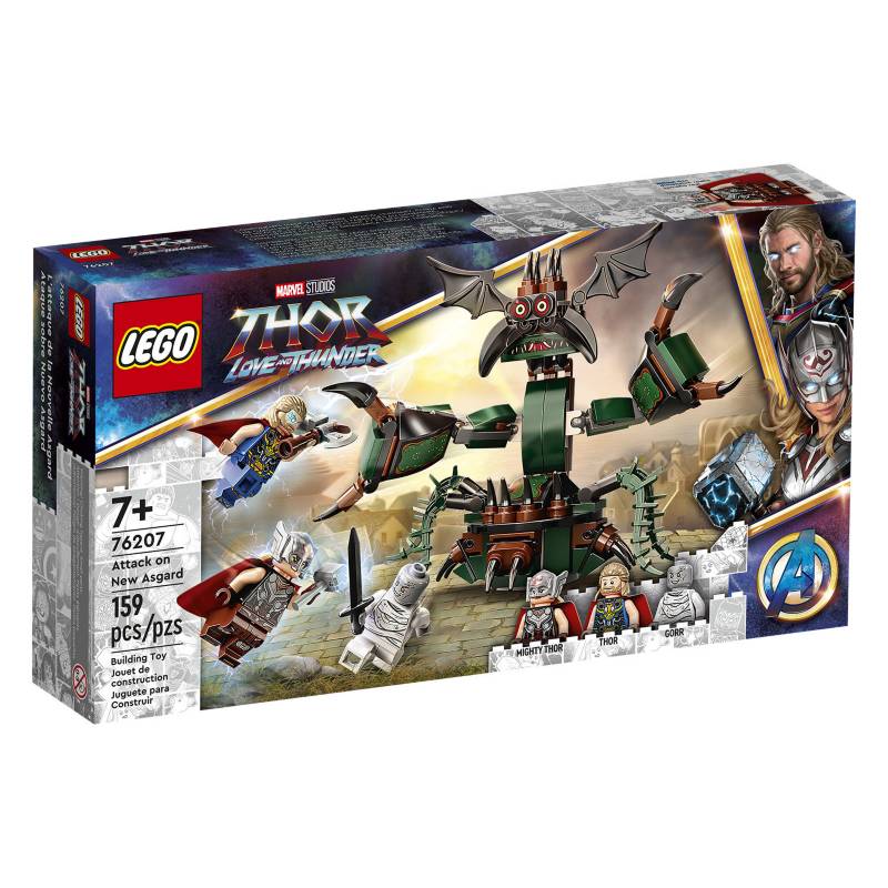 LEGO - Lego Super Heroes Thor Love and Thunder Ataque Nuevo Asgard