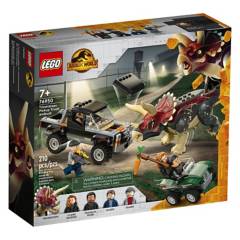 LEGO - Lego Jurassic World Emboscada en Camioneta del Triceratops