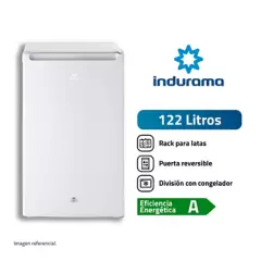 INDURAMA - Frigobar Indurama 122l Ri-159bl Blanco