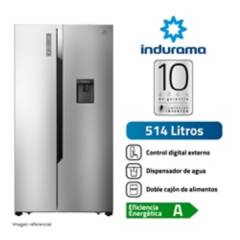 INDURAMA - Refrigeradora Indurama Side by Side 514Lt RI-788D Croma