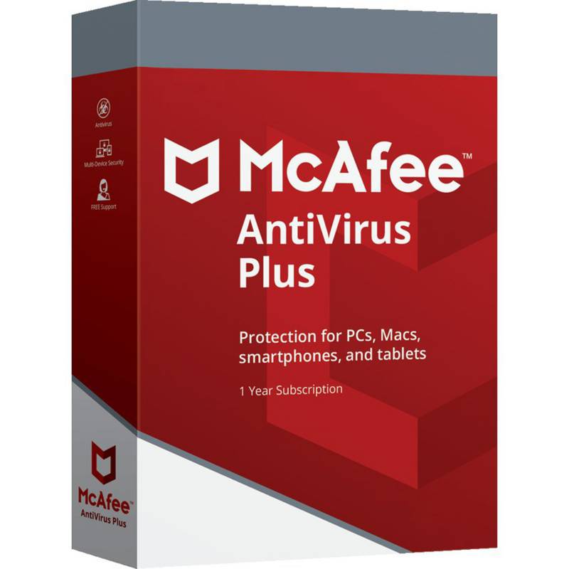 MCAFEE - Mcafee Antivirus 5 PC