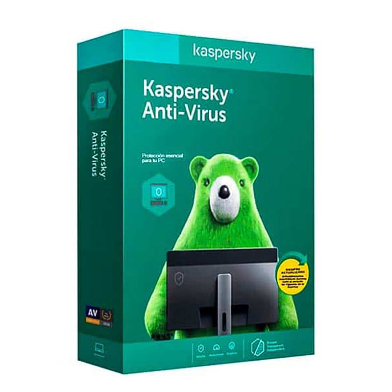 KASPERSKY - Kaspersky antivirus 5 pc