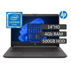 HP - Laptop Celeron, 4Gb Ram, Disco 500Gb Hdd, W10 H
