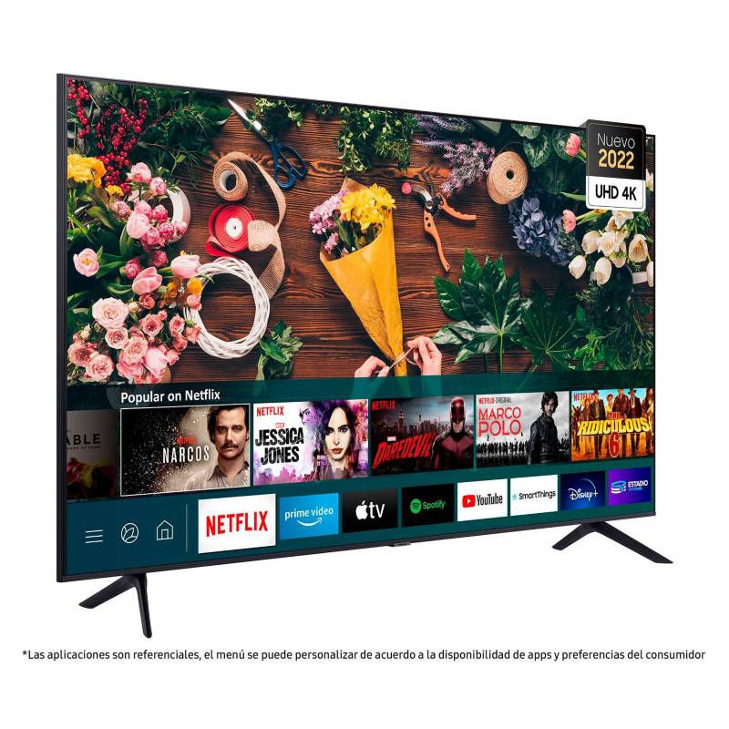 SAMSUNG - Led Samsung 43" Au7090 Uhd 4K Smart Tv 2022