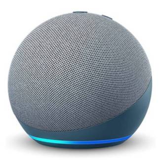 AMAZON - Parlante Inteligente Alexa Echo Dot 4 Azul