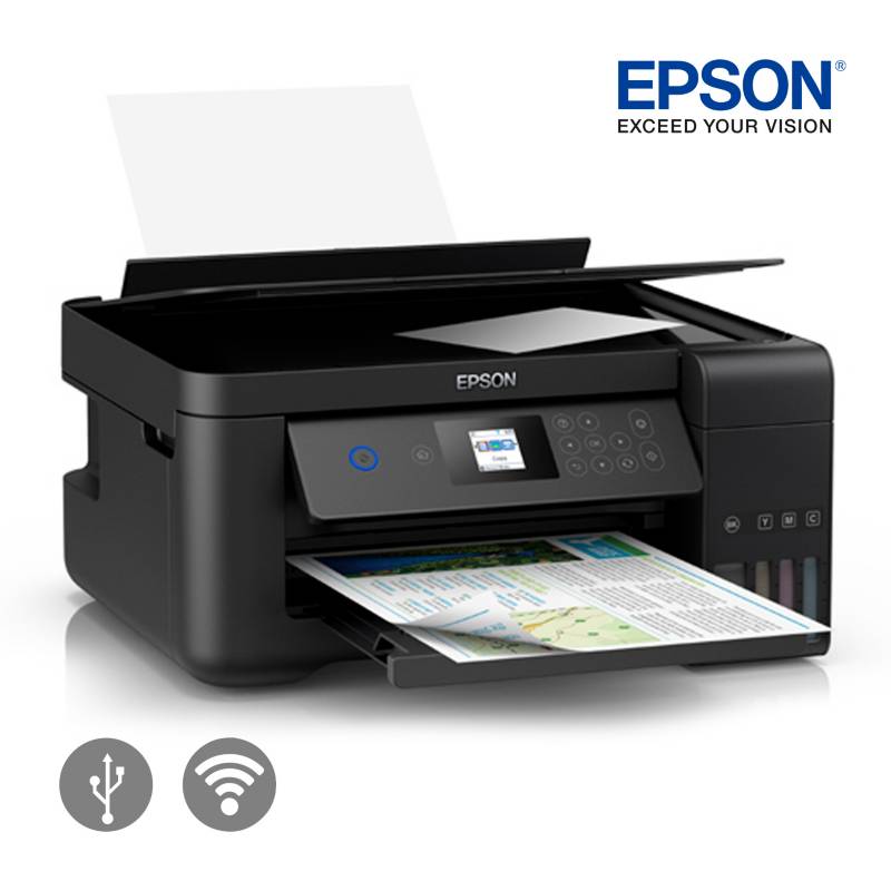 EPSON - Impresora Multifuncional EPSON ECOTANK L4260 WI-FI Suministro Tinta