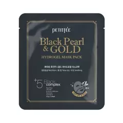 PETITFEE - Black Pearl and Gold Hydrogel Mask