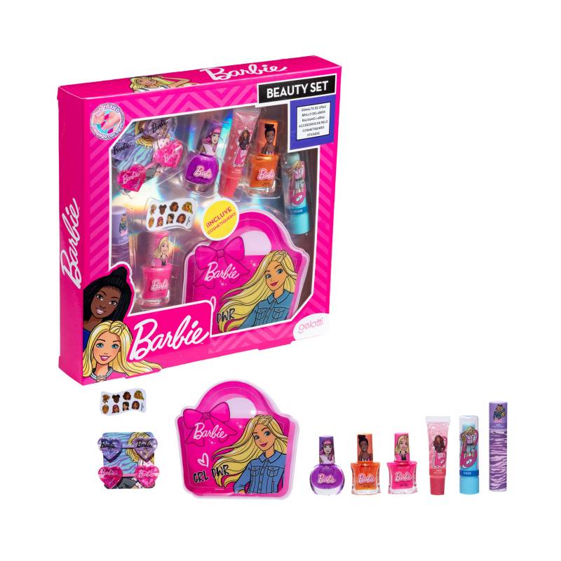 Maquillaje para Niñas Estuche Beauty Set Grande Barbie GELATTI |  