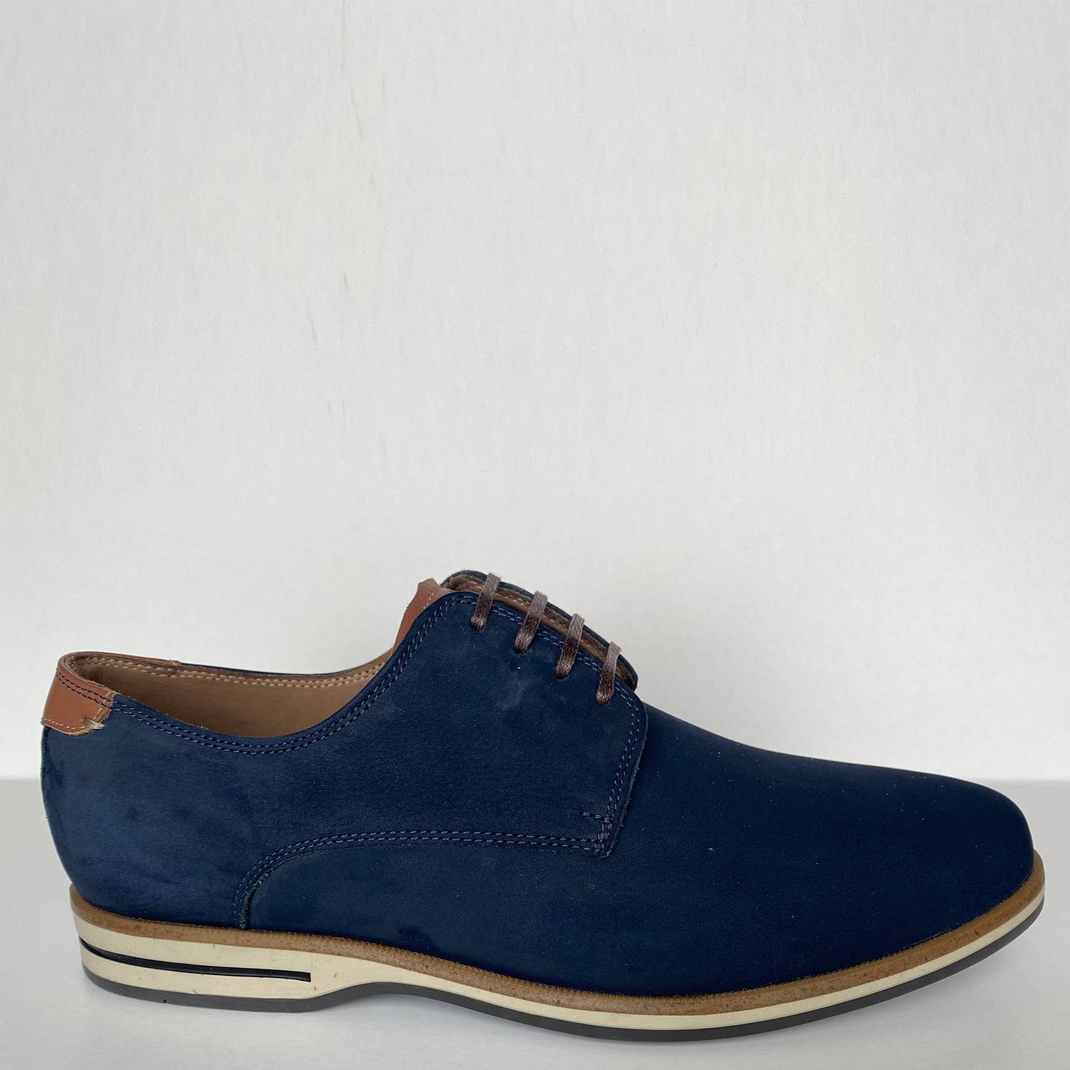 Zapatos Casuales Pasador Hombre Dauss Cuero Azul DAUSS falabella