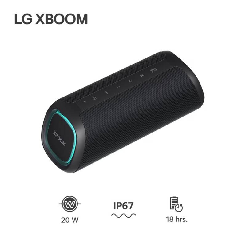 LG - LG Parlante Bluetooth XBOOM Go XG5 - Negro