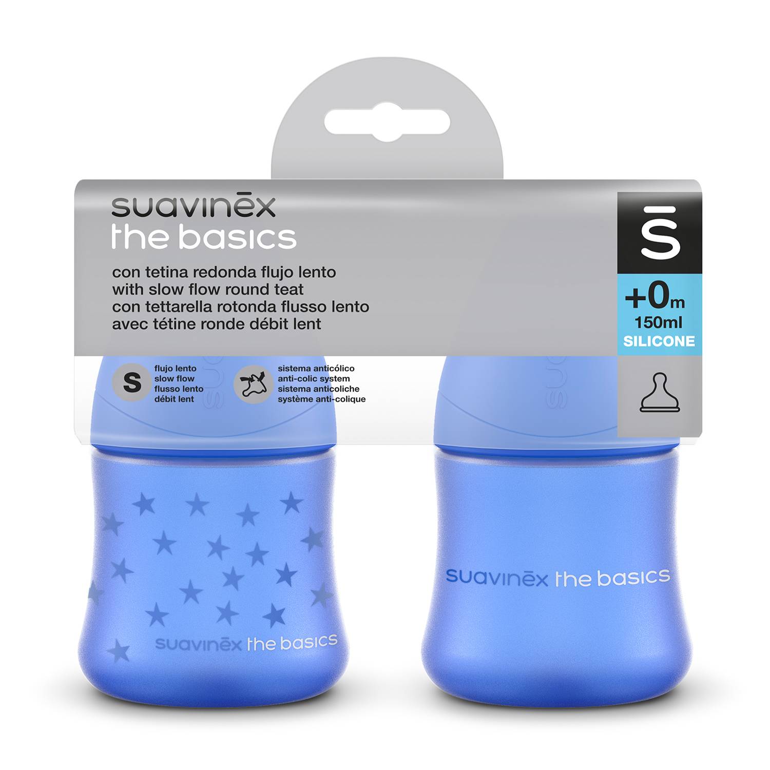 Pack de biberon Suavinex The Basics – Hola Bebé