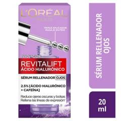LOREAL PARIS - Serum Contorno de Ojos Revitalift Ácido Hialurónico 20 ml L'Oréal Paris Skin Care