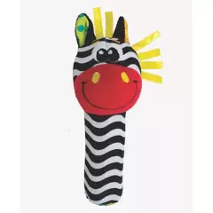 PLAYGRO - Squeaker De La Selva Zebra Playgro