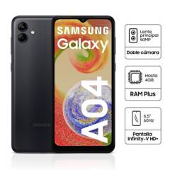 SAMSUNG - Galaxy A04 64GB 4GB Negro