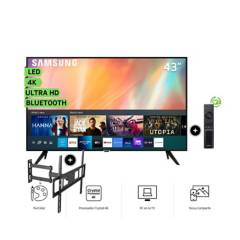 SAMSUNG - Televisor Samsung  43"  Smart TV  4K UHD UN43AU7090GXPE