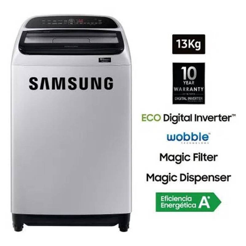 SAMSUNG - Lavadora Samsung Eco Digital Inverter 13 Kg Wa1
