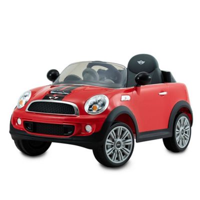Carro a Batería para Niños Mini Cooper Rojo 6V Infanti