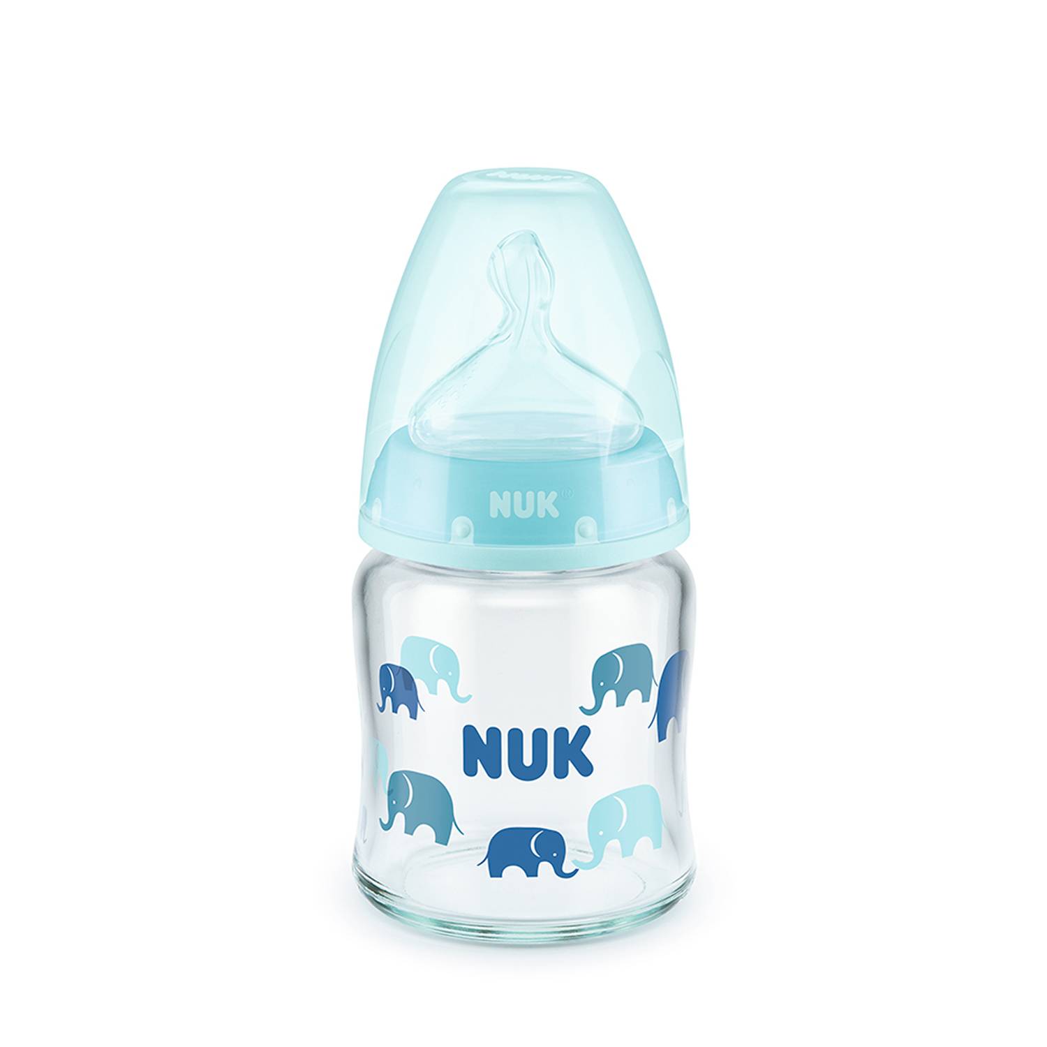 NUK First Choice+ Juego de iniciadores de biberones de cristal y
