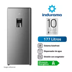 INDURAMA - Refrigeradora Indurama Top Mount Autofrost 177Lt RI-289D Croma