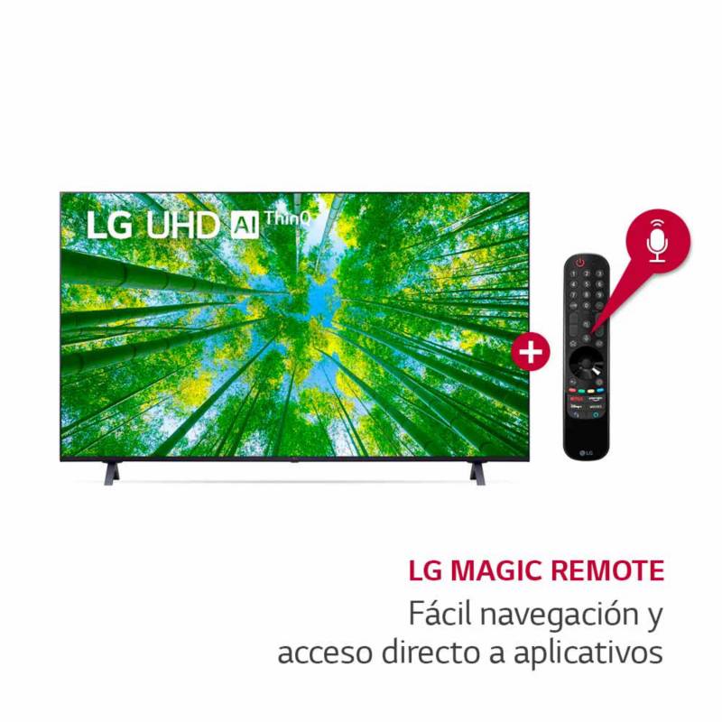 LG - Televisor 65" LG UHD 4K ThinQ AI 65UQ7950PSB