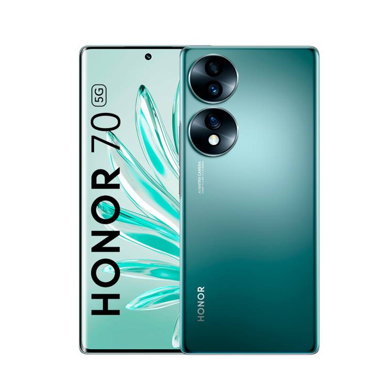 Honor 70 5G Dual SIM 256 GB verde esmeralda 8 GB RAM