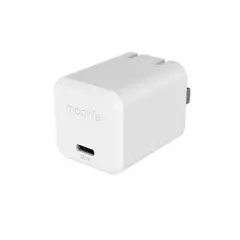 MOPHIE - Cargador de Pared mophie USB-C de carga rápida GaN hasta 30W para smartphones, tabletas y notebooks - Blanco