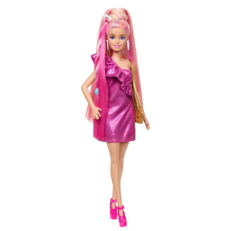 Muñeca Barbie Totally Hair con pelo extralargo y accesorios de moda –  Juguetes Today
