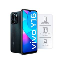 VIVO - Smartphone Vivo Y16 64GB + 4GB Negro Estelar