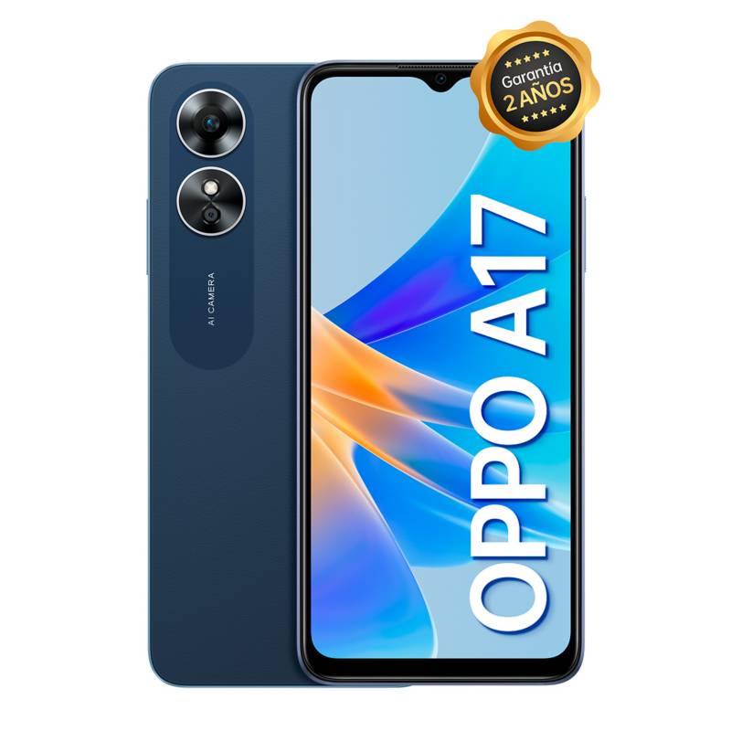 OPPO - Oppo A17 64Gb 4Gb (Hasta 8Gb) Blue