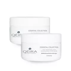 QEIRA - Pack Mascarilla Facial Exfoliante Orgánica X2 500g