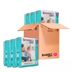 BAMBO NATURE - Pañal Bambo Nature Talla 6 (XXG) - 6 Paquetes de 20 unid