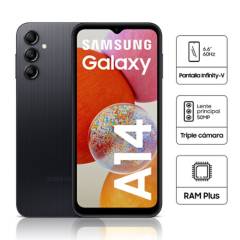 SAMSUNG - Galaxy A14 128GB 4GB Black