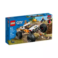 LEGO - Bloques Lego City Auto Todoterreno 4X4 Aventurero