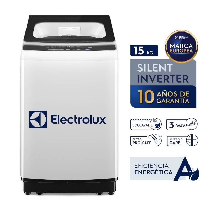 Lavadora Electrolux 9kg Premium Care Silver - Electrolux-EWIW09F2USVG