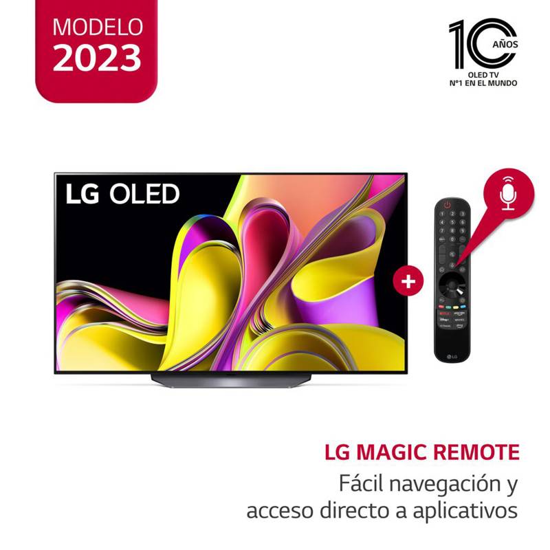 LG - Televisor 65" LG OLED 4K ThinQ AI OLED65B3PSA (2023)