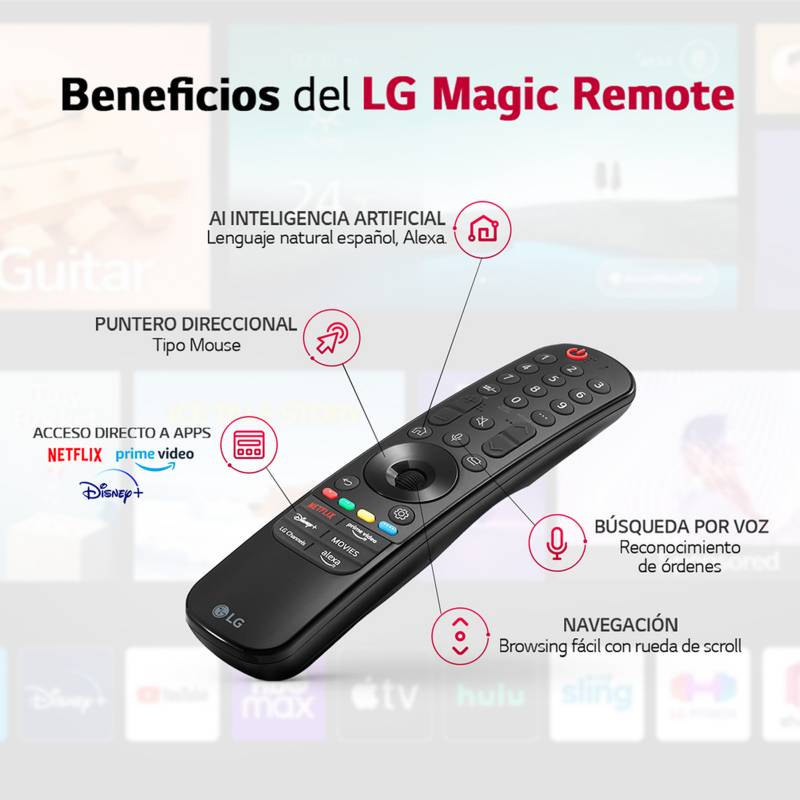 Televisor LG OLED evo G3 Smart 4K de 65 pulgadas 2023 - OLED65G3PSA