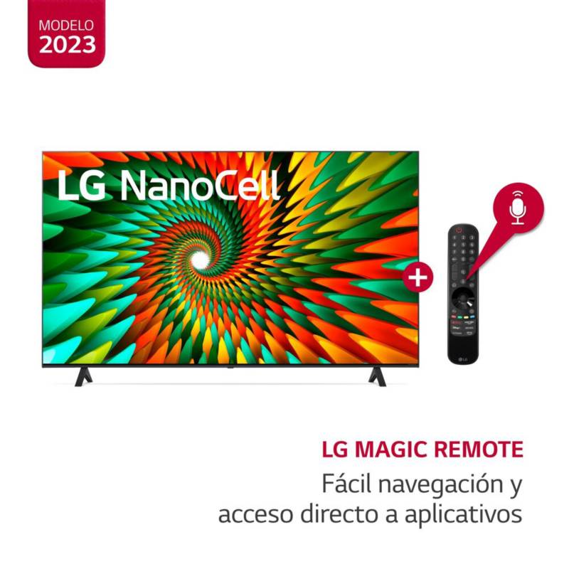 LG - Televisor 50" Lg Nanocell 4k Thinq Ai 50nano77sra (2023)