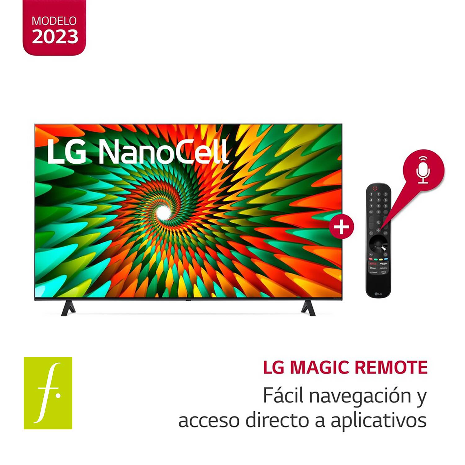 Televisor 55 Lg Nanocell 4k Thinq Ai 55nano77sra (2023) LG