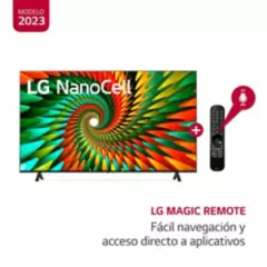 LG - Televisor 65" LG NanoCell 4K ThinQ AI 65NANO77SRA (2023)