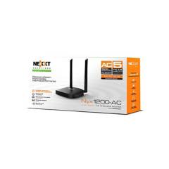 NEXXT - Nexxt Router Inalambrino de doble banda Nyx1200 Ac-1200