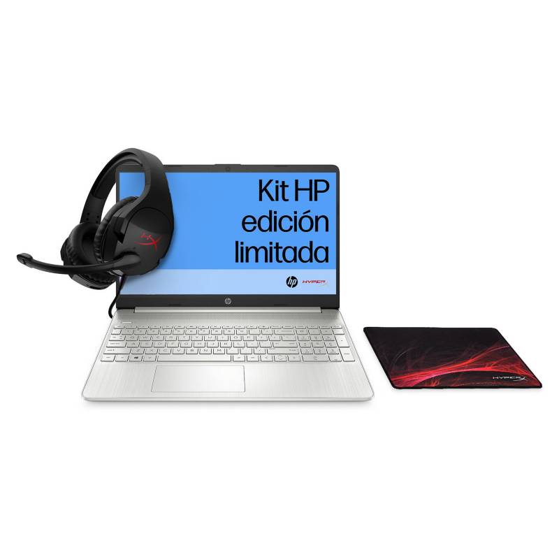 HP - Laptop Hp Intel Core I7 12gb 512gb Ssd 15.6" 15-dy5010la + Hyperx Cloud Stinger Red + Hyperx Fury S Speed L
