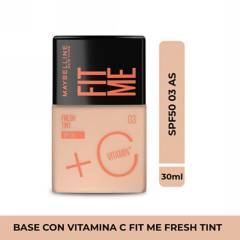 Base Fit Me Fresh Tint SPF50 tono 03 Maybelline
