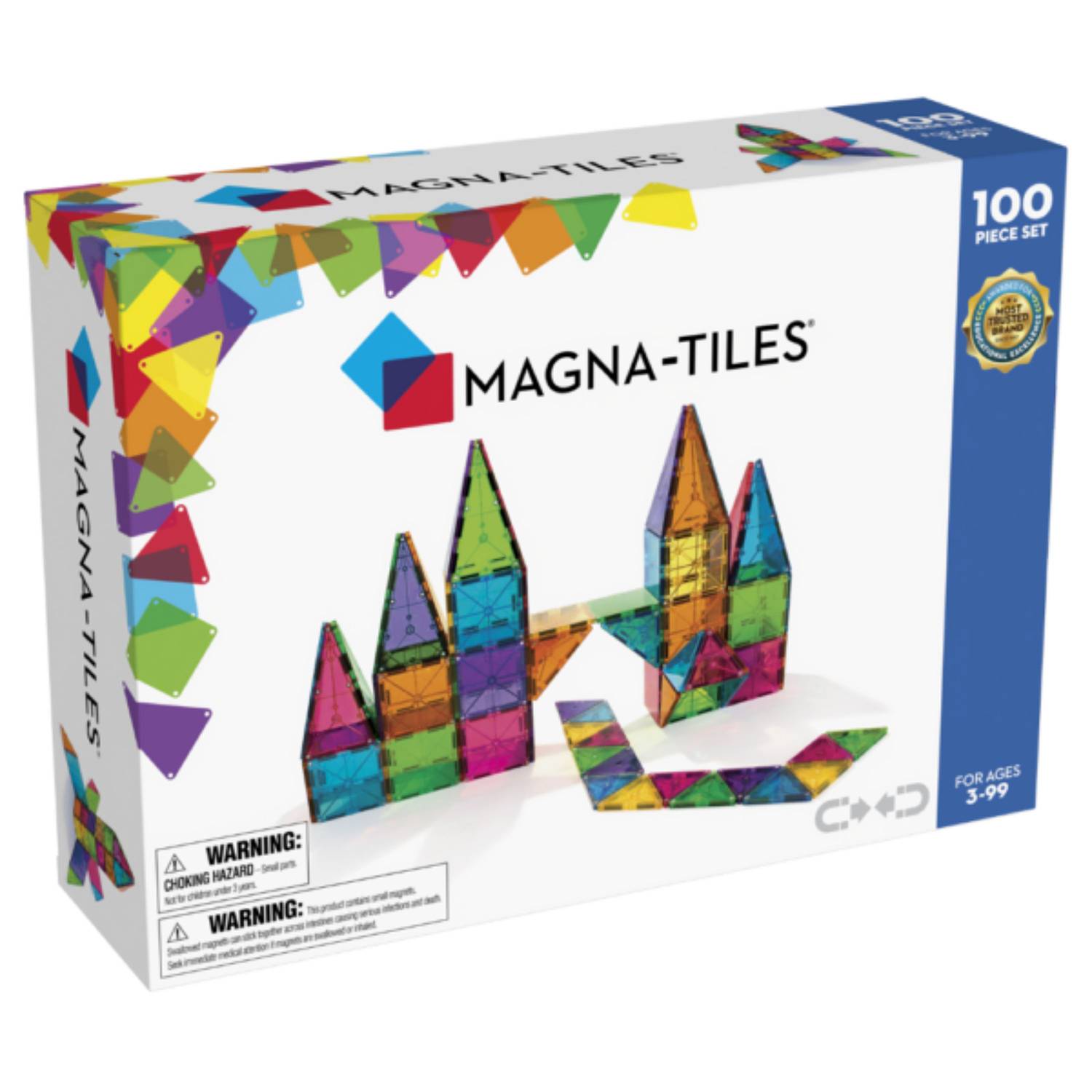 Magna-Tiles: Construcción magnética 25 piezas Animales granja