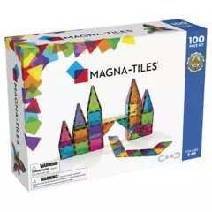 MAGNA-TILES -  Set Magnético Clásico 100 Piezas
